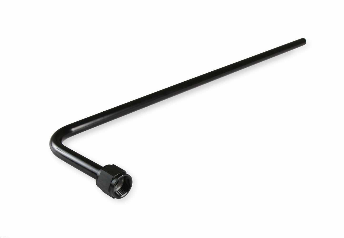 NOS 90 Degree Nitrous Bottle Blowdown Tube - Black - 16161NOS
