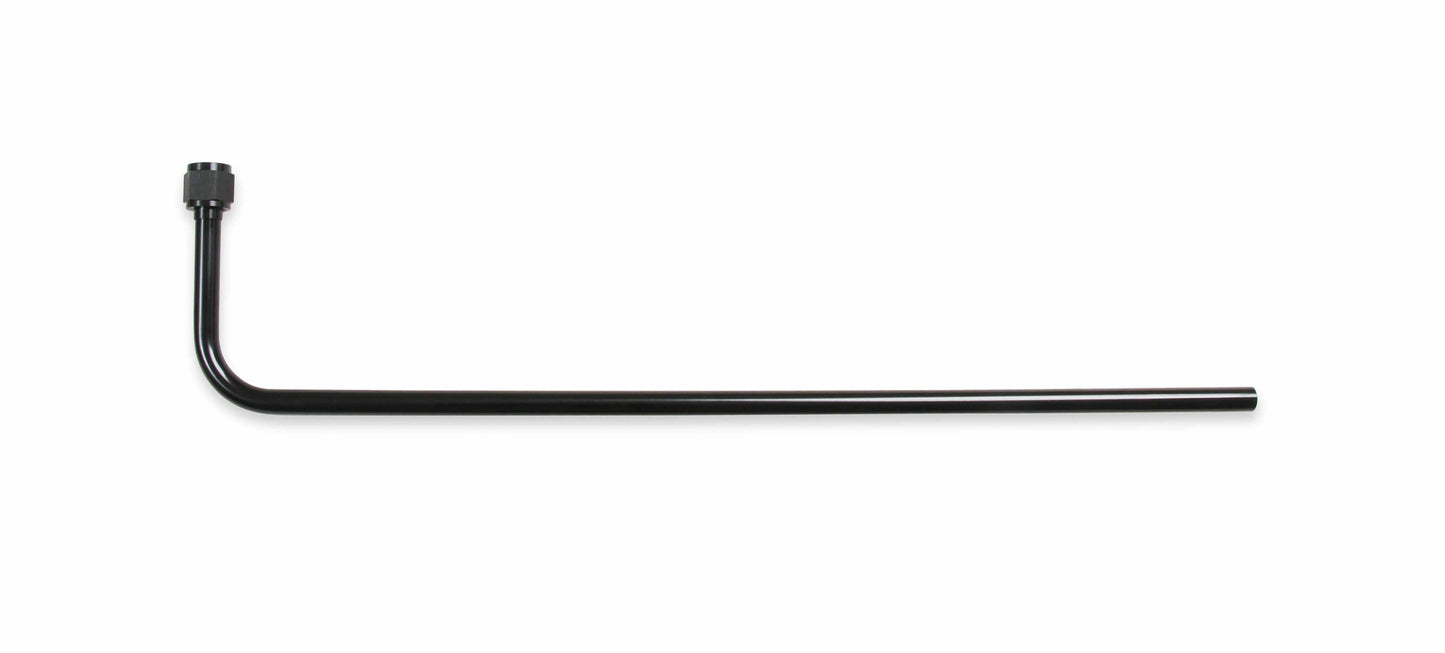 NOS 90 Degree Nitrous Bottle Blowdown Tube - Black - 16161NOS