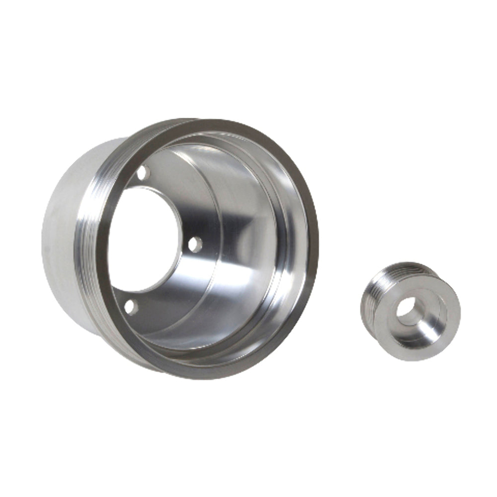 Fits 1994-1998 Mustang 3.8L V6 Underdrive Pulley Kit (Billet Aluminum)-1619 - Car Part People