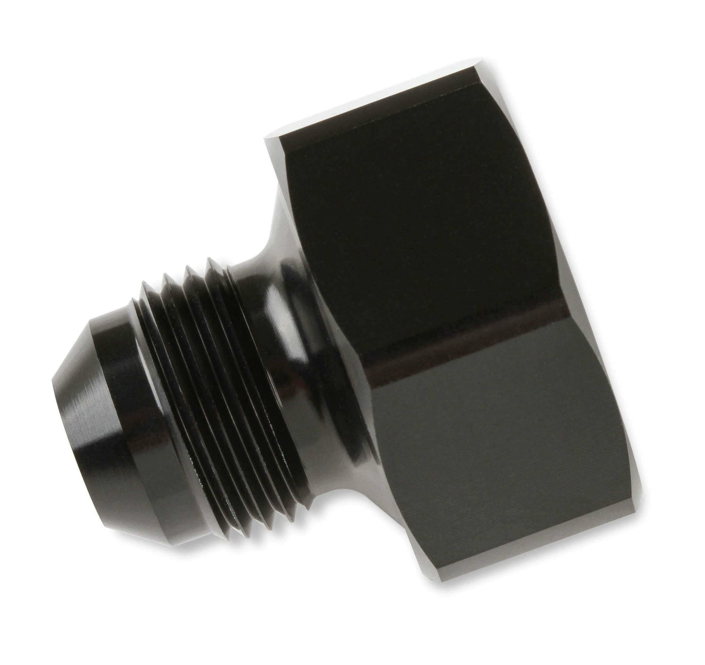 NOS Black T7075 aluminum 8AN-660 Bottle Nut Adapter - 16233NOS