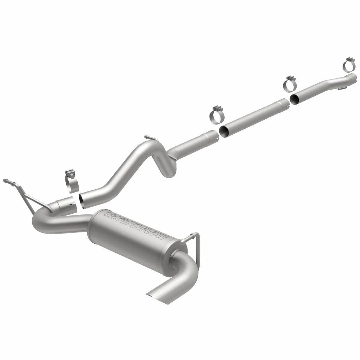 2007-2011 Jeep Wrangler System Competition Cat-Back 16391 Magnaflow