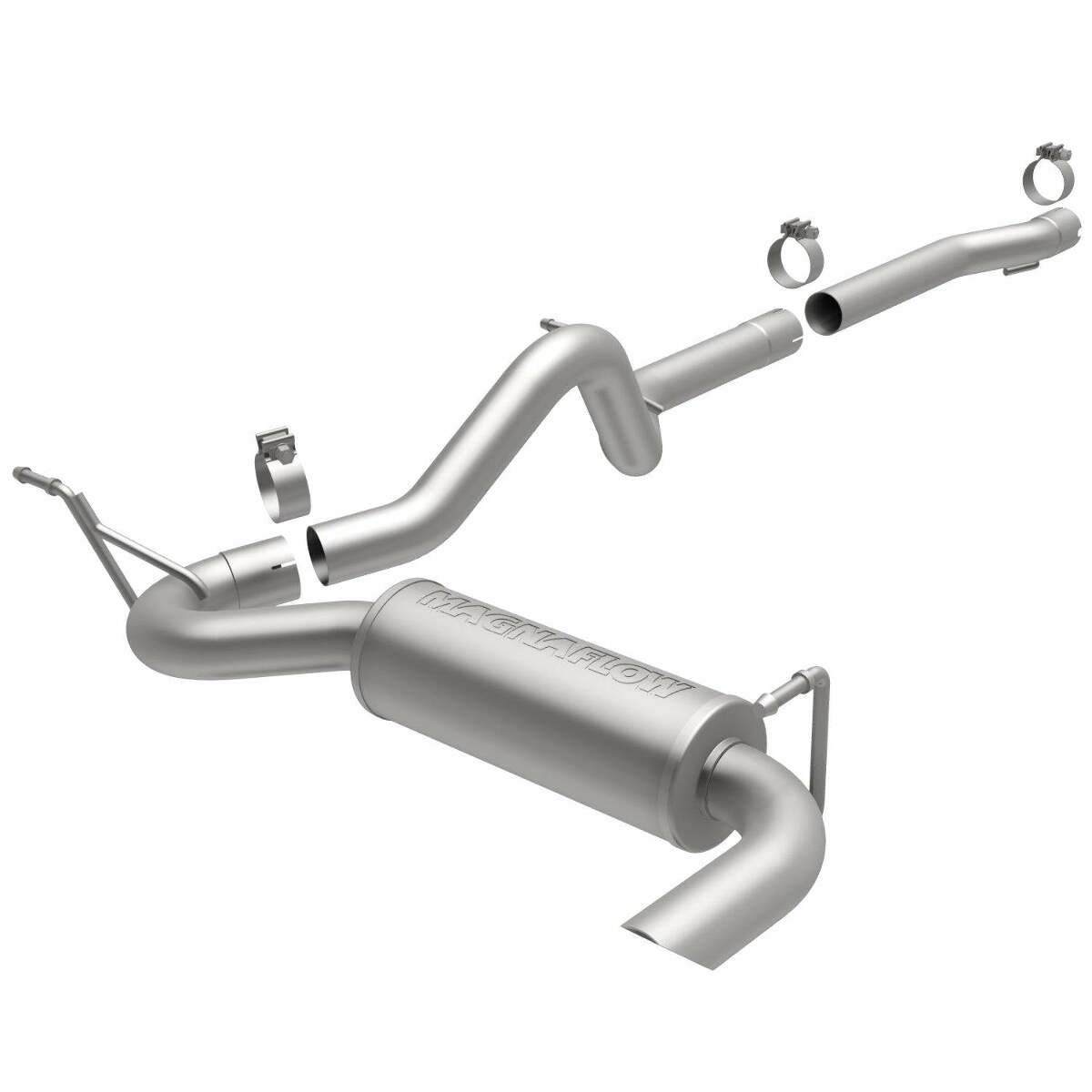 2007-2011 Jeep Wrangler System Competition Cat-Back 16393 Magnaflow