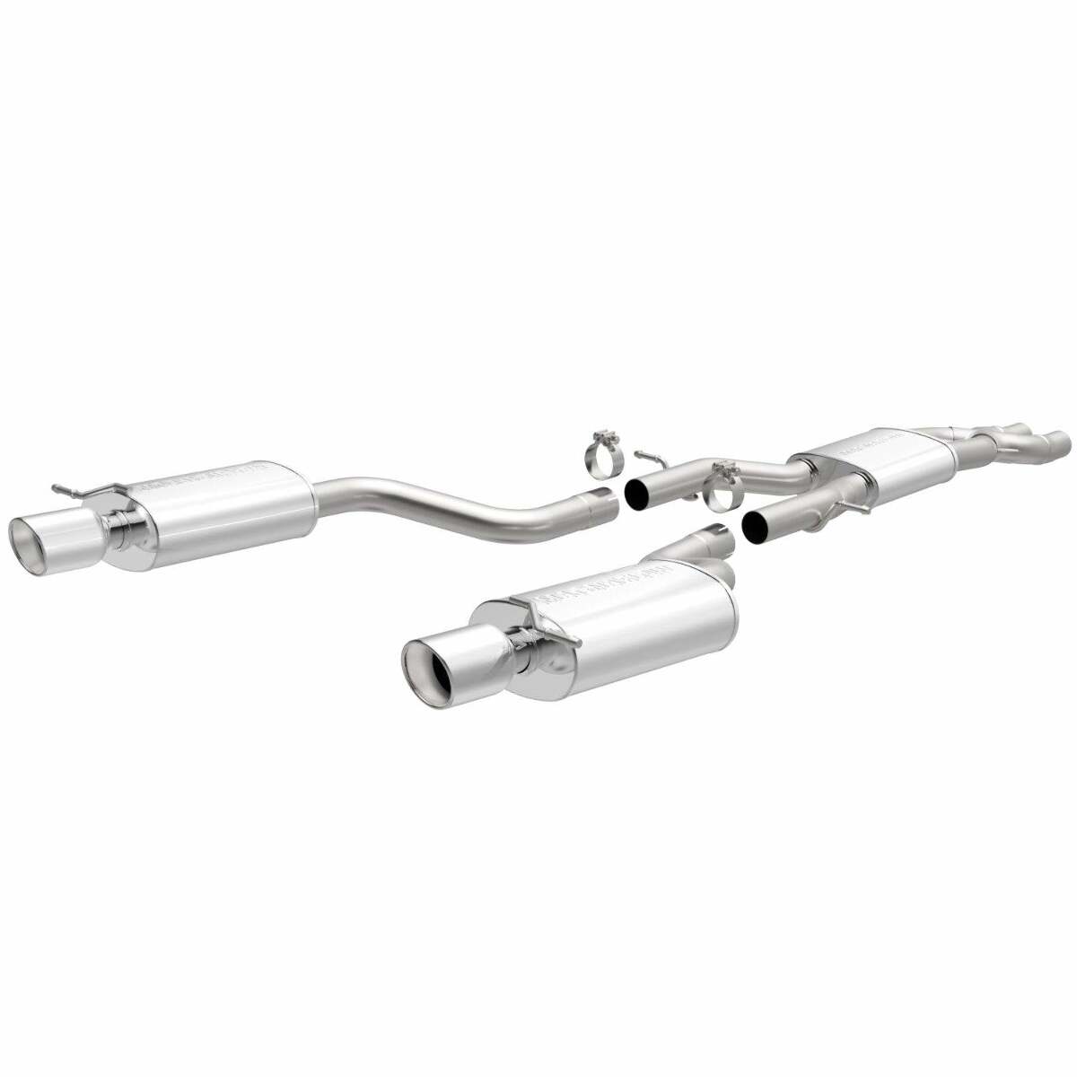 2006-2007 Audi A8 Quattro System Touring Cat-Back 16492 Magnaflow - Cat Back Exhaust Car Part People