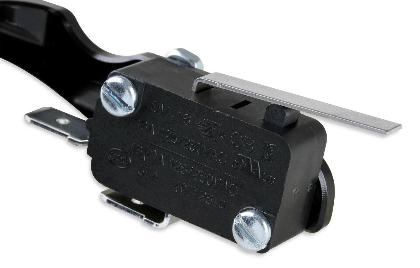 NOS Nitrous Oxide Micro Switch Bracket 16520NOS; Black Aluminum for 4500 Gen 3