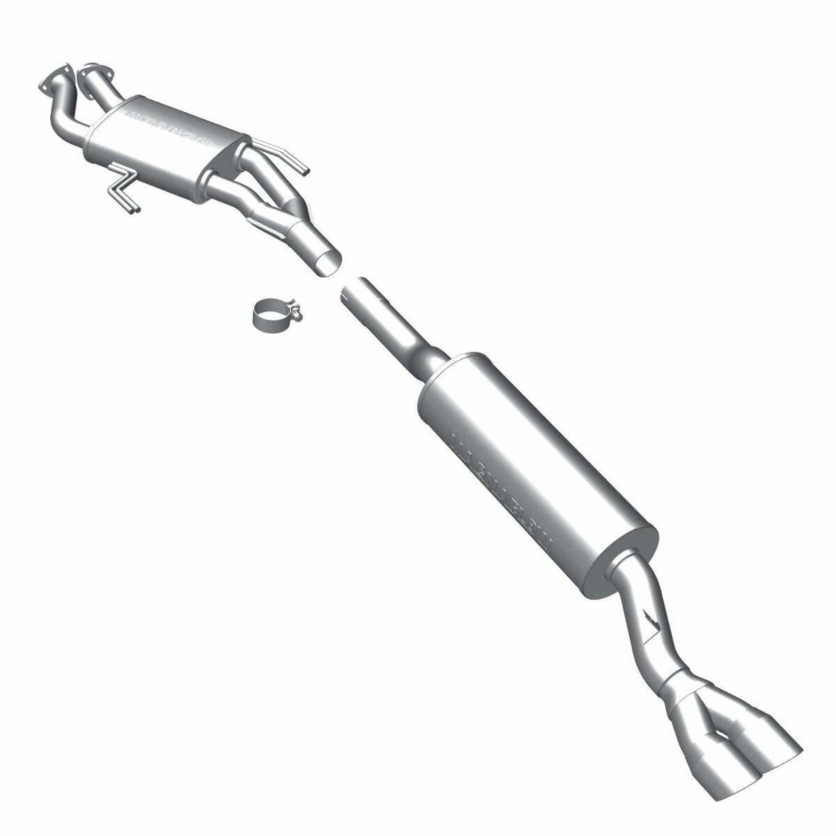 1985-1988 BMW 535i System Touring Cat-Back 16555 Magnaflow