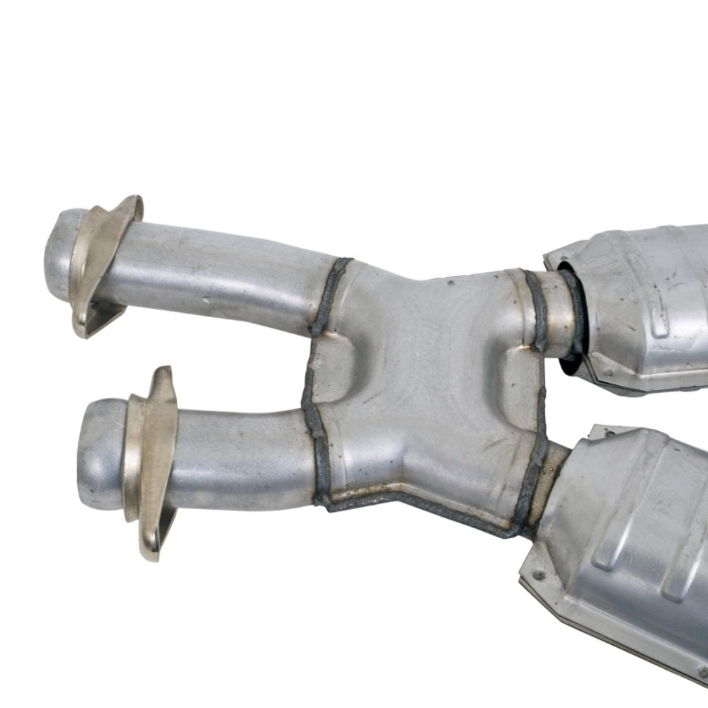 Fits 1986-1993 Mustang 5.0 2.5 Full X Pipe W/ Catalytic Converters-1662 - Car Part People
