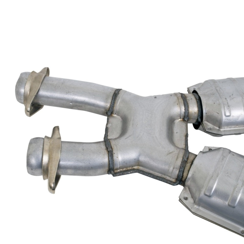 Fits 1994-1995 Mustang 5.0 2.5 Full X Pipe W/Catalytic Converters-1663 - Car Part People