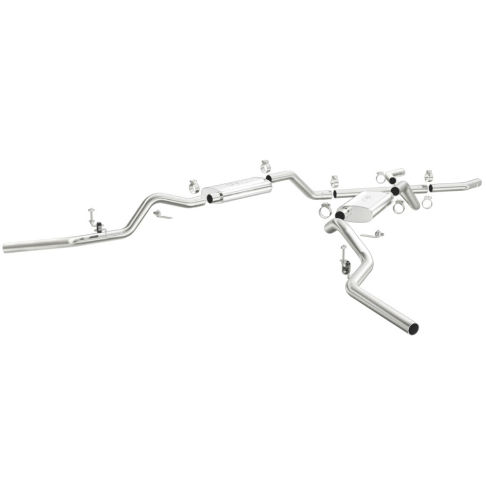 1960-1972 Chevrolet C10 Pickup System Street Crossmember-Back 16643 Magnaflow - Crossmember Back Exhaust Car Part People