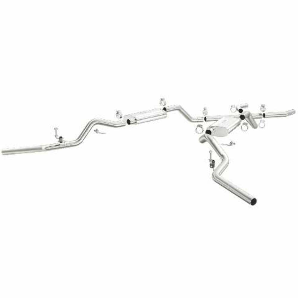 1960-1972 Chevrolet C10 Pickup System Street Crossmember-Back 16643 Magnaflow - Crossmember Back Exhaust Car Part People
