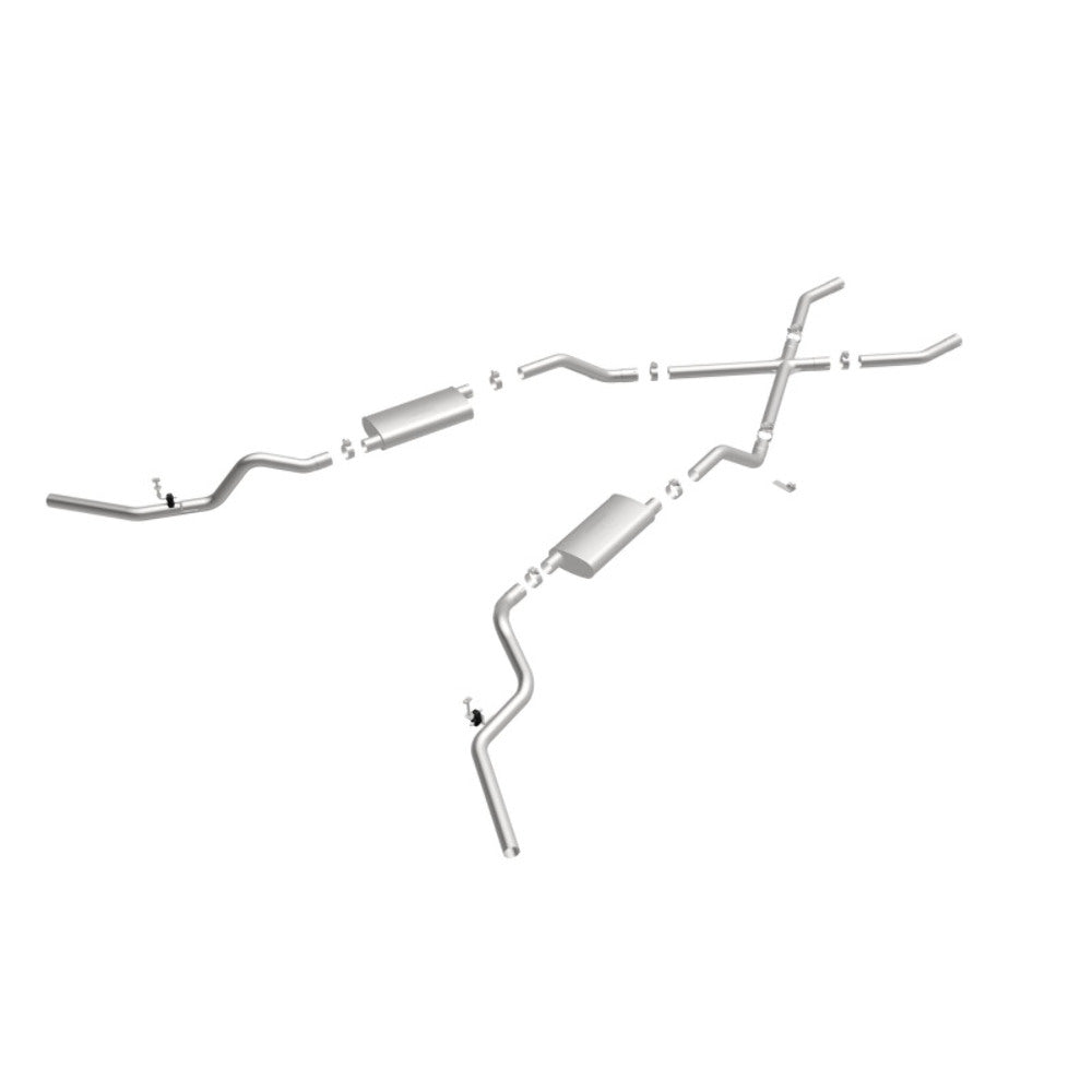 1960-1972 Chevrolet C10 Pickup System Street Crossmember-Back 16643 Magnaflow - Crossmember Back Exhaust Car Part People