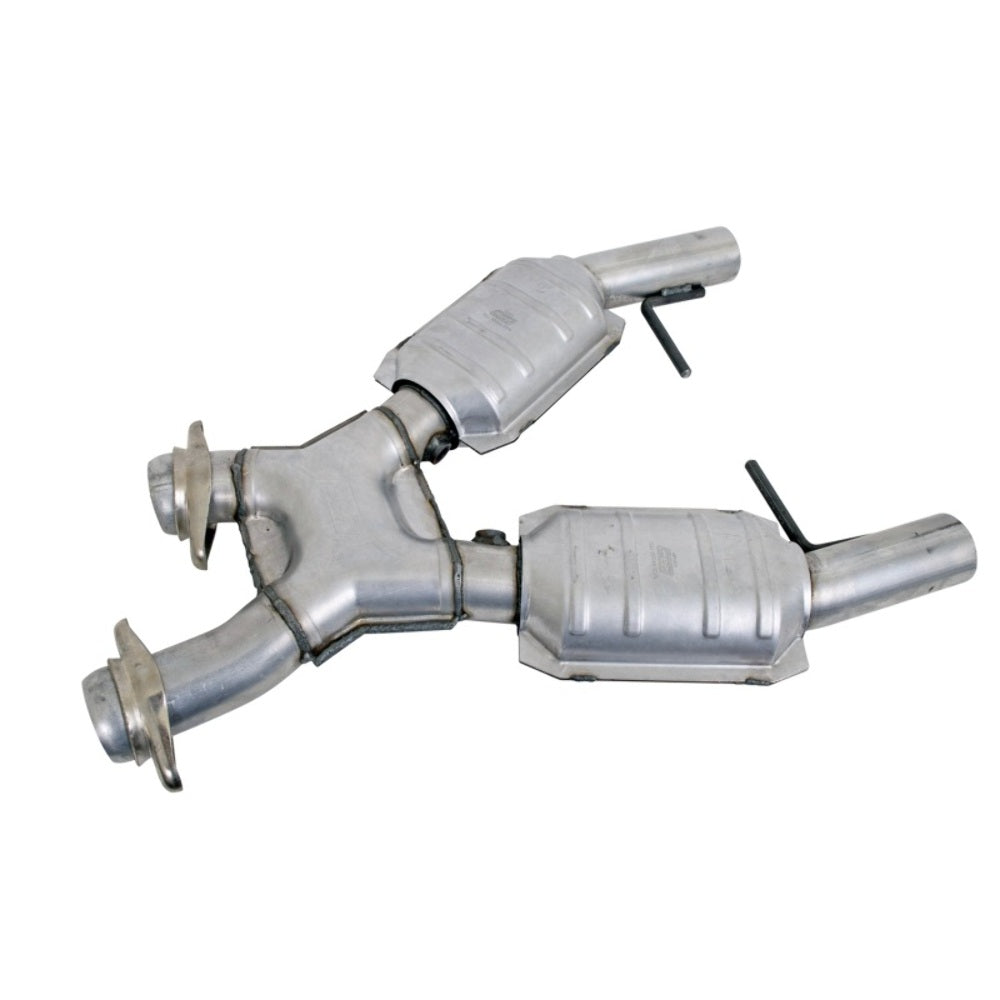 Fits 1996-1998 Mustang GT 2.5 Full X Pipe W/Catalytic Converters-1666