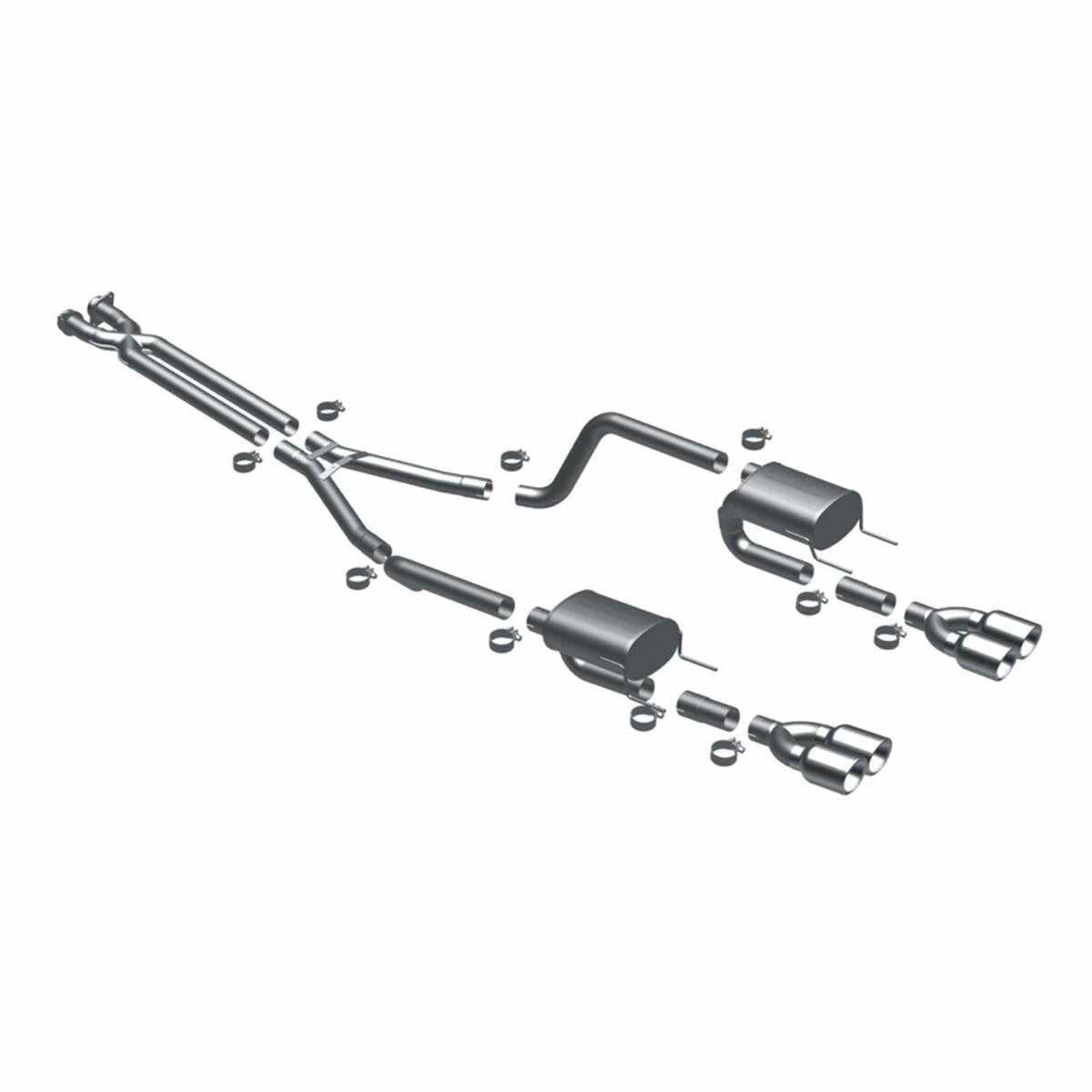 2004-2009 Cadillac XLR System Street Cat-Back 16794 Magnaflow - Cat Back Exhaust Car Part People