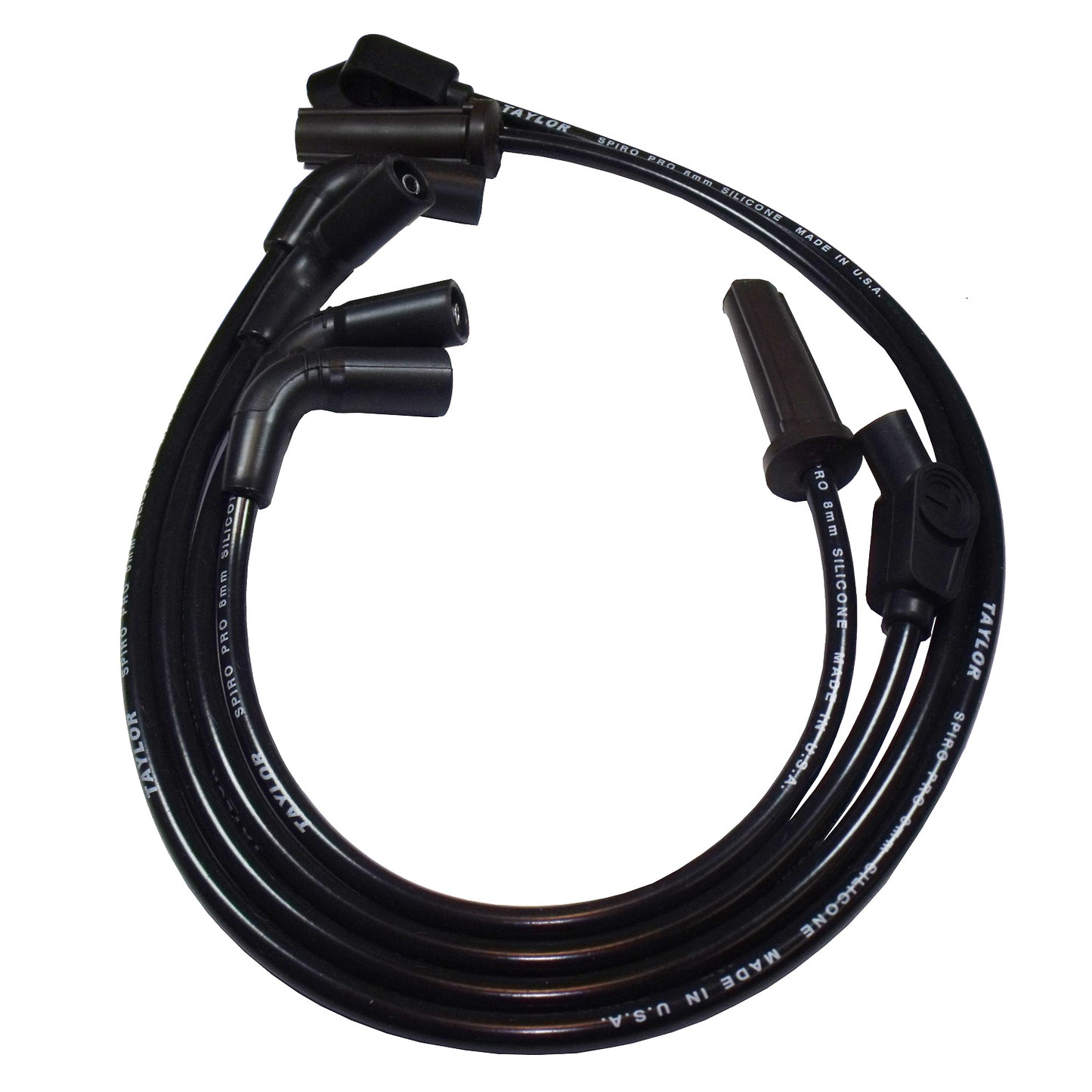 Spark Plug Wire Set 2018 Harley-Davidson 8mm Silicone Spiro Pro 135? Black 10037