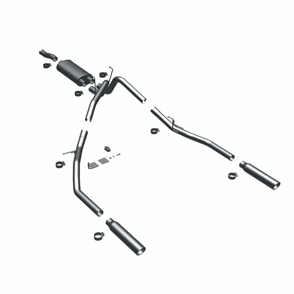 2000-2006 Toyota Tundra System Street Cat-Back 16864 Magnaflow - Cat Back Exhaust Car Part People