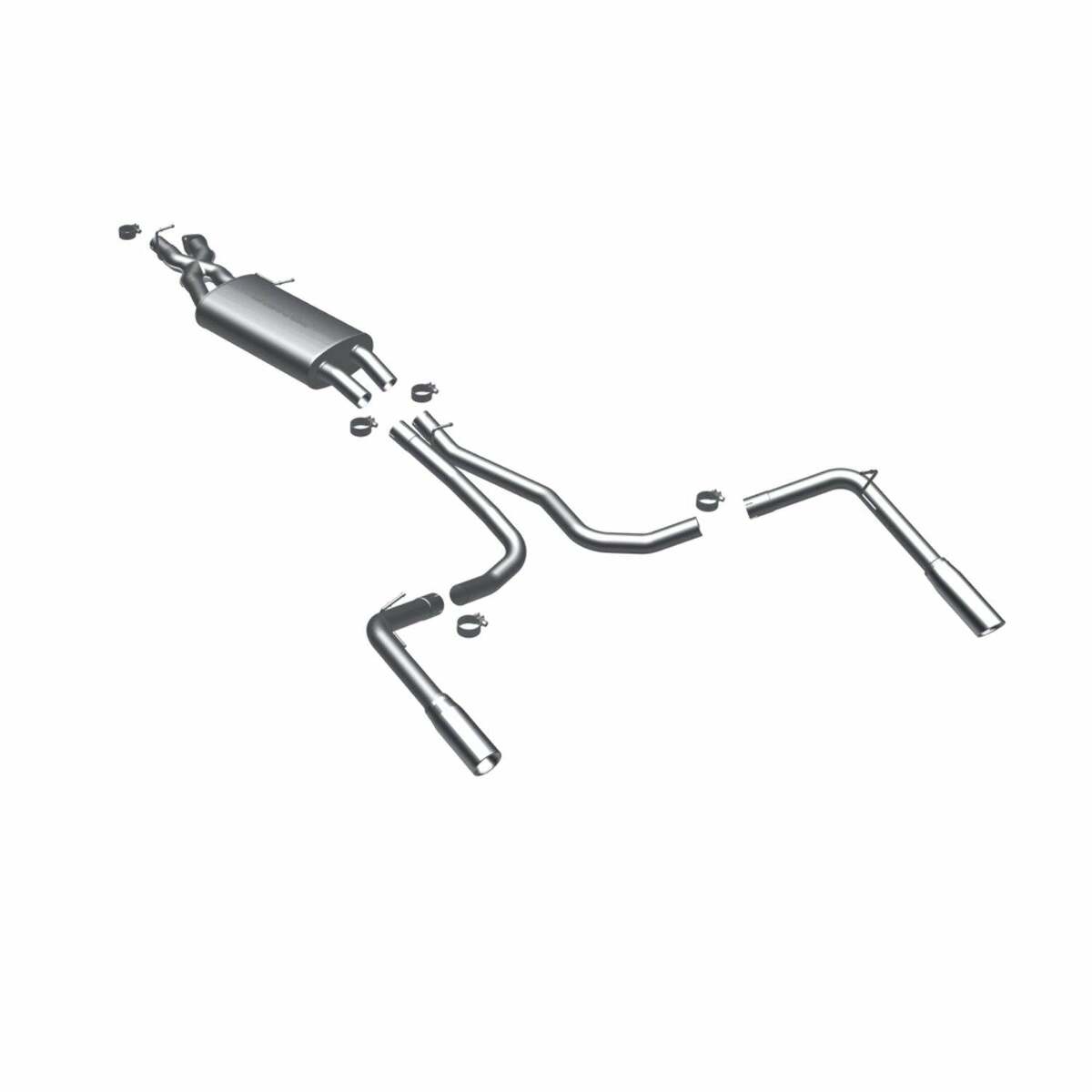 2006-2009 Land Rover Range Rover Sport System Street Cat-Back 16897 Magnaflow - Cat Back Exhaust Car Part People