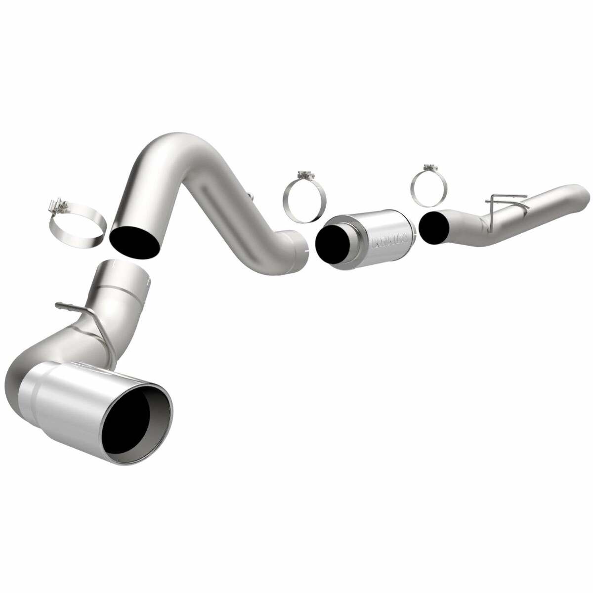 06 GM Duarmax CC/SB 5 Street Series Stainless Cat-Back System 16960 Magnaflow - Cat Back Exhaust Car Part People