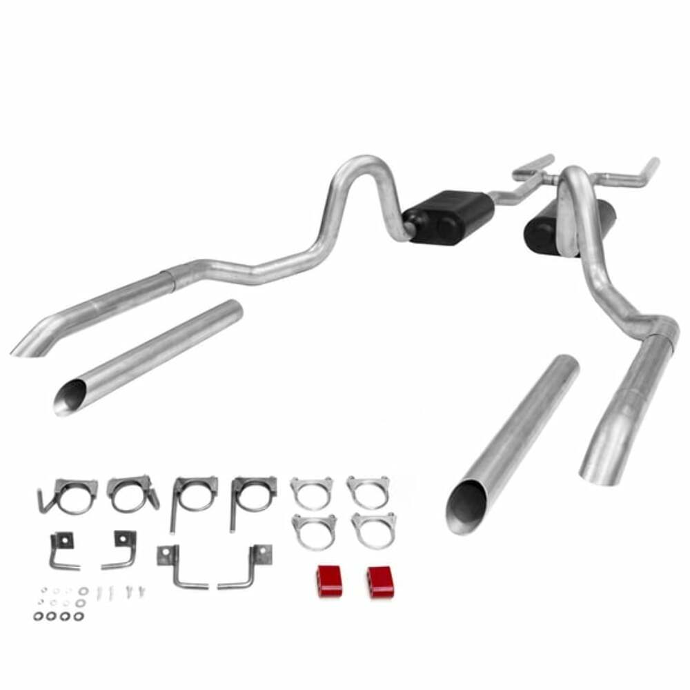 1964-1972 Chevrolet Chevelle Header-back Exhaust System Flowmaster American Thunder
