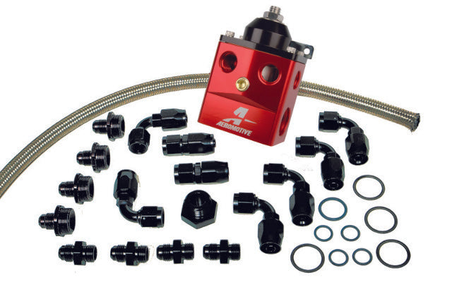 Aeromotive 17121 A4 Dual Carburetor Regulator Kit