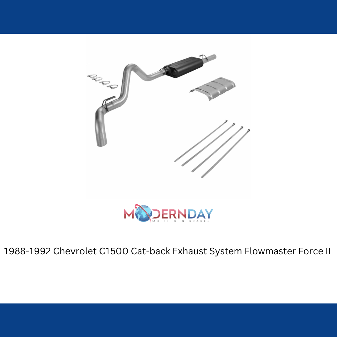 1988-1992 Chevrolet C1500 Cat-back Exhaust System Flowmaster Force II 17125