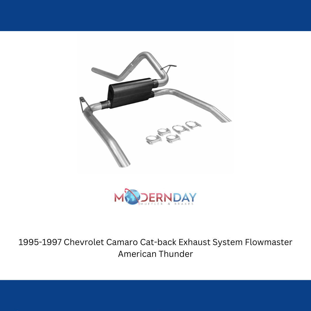 1995-1997 Chevrolet Camaro Cat-back Exhaust System Flowmaster American Thunder 1