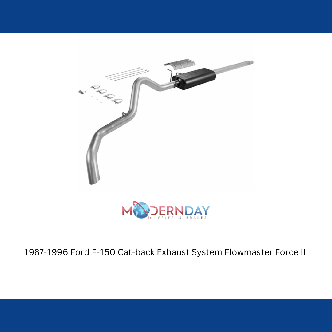1987-1996 Ford F-150 Cat-back Exhaust System Flowmaster Force II 17135