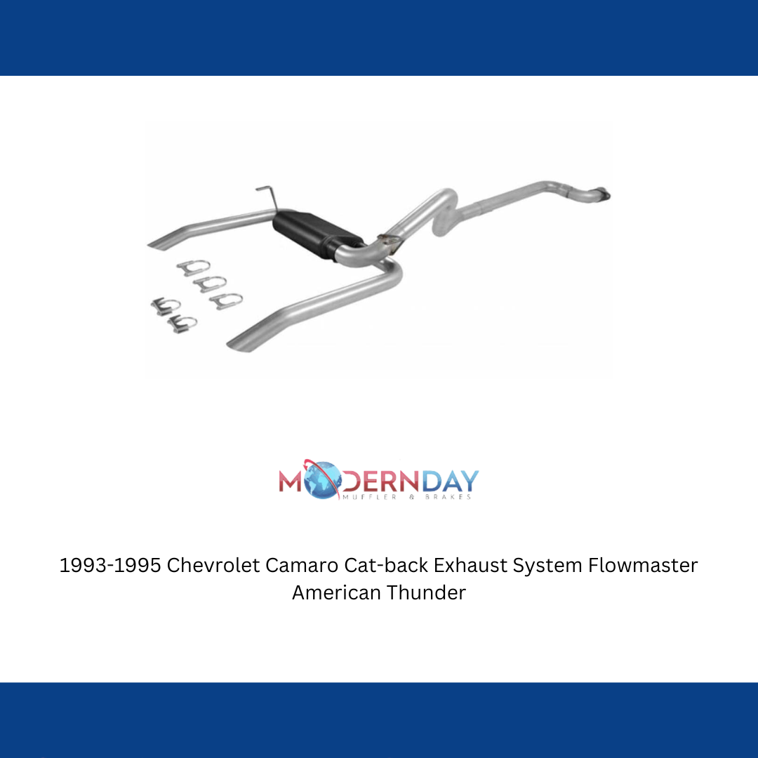 1993-1995 Chevrolet Camaro Cat-back Exhaust System Flowmaster American Thunder 17143