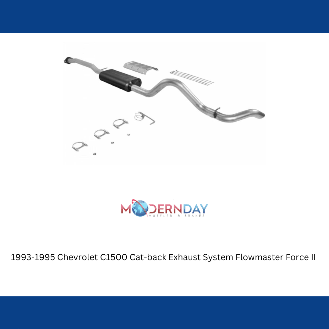 1993-1995 Chevrolet C1500 Cat-back Exhaust System Flowmaster Force II 17147
