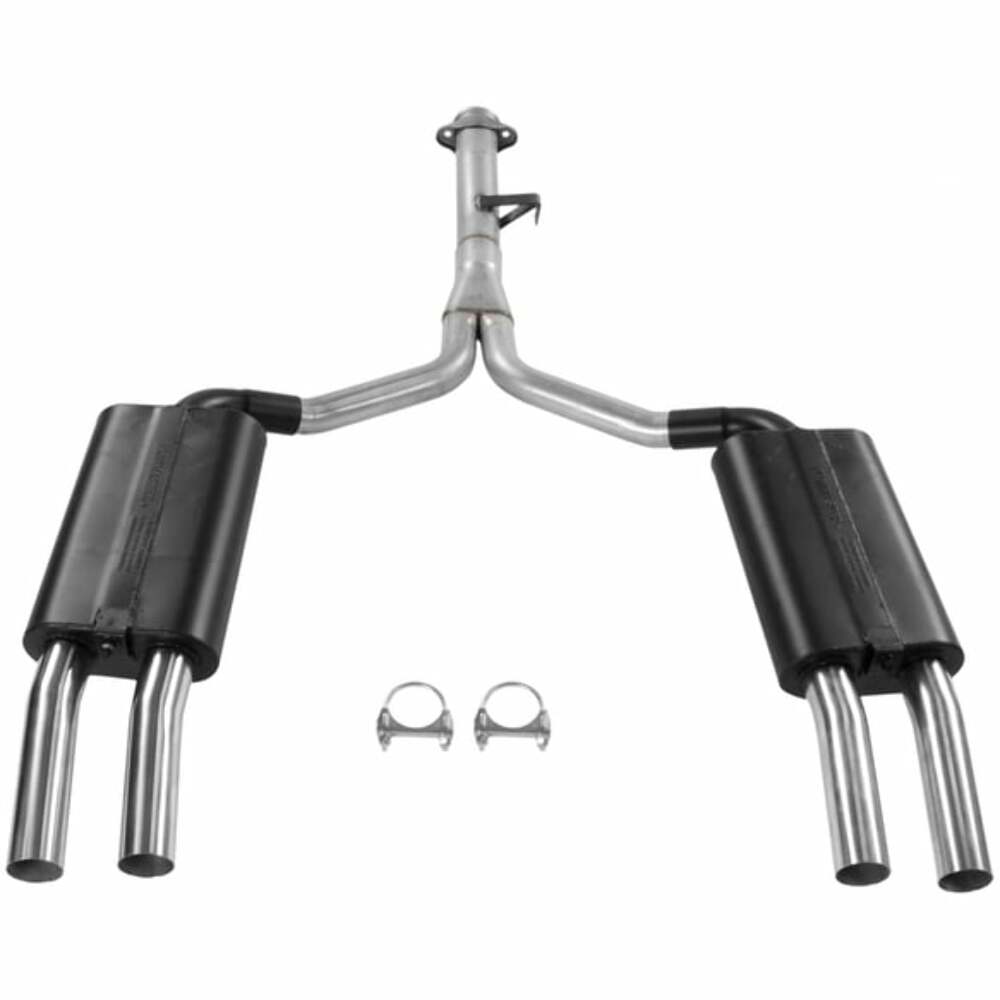 1986-1990 Chevrolet Corvette Cat-back Exhaust System Flowmaster Force II 17153