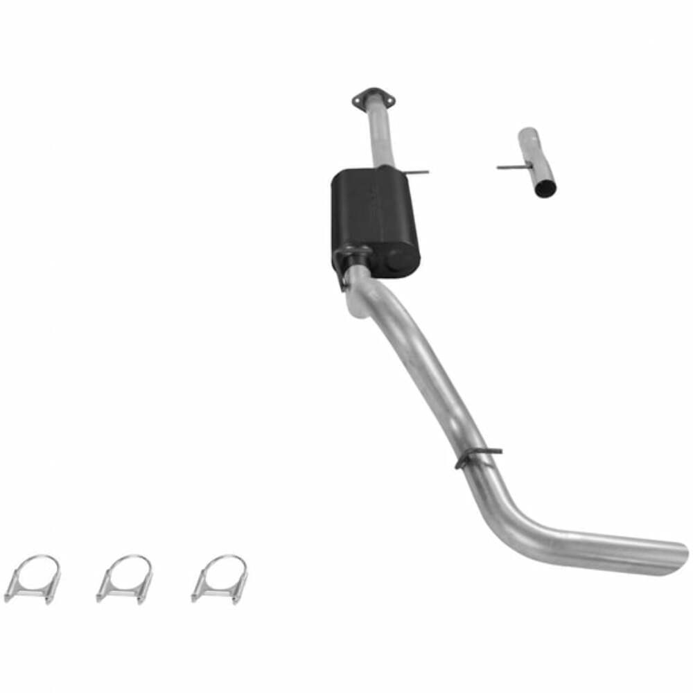 Flowmaster 17162 - 92-94 Chevrolet Blazer Cat-back Exhaust System Flowmaster American Thunder GMC Jimmy with 5.7L engine