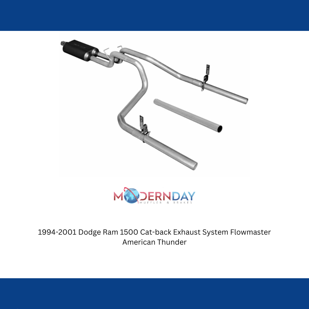 1994-2001 Dodge Ram 1500 Cat-back Exhaust System Flowmaster American Thunder 171