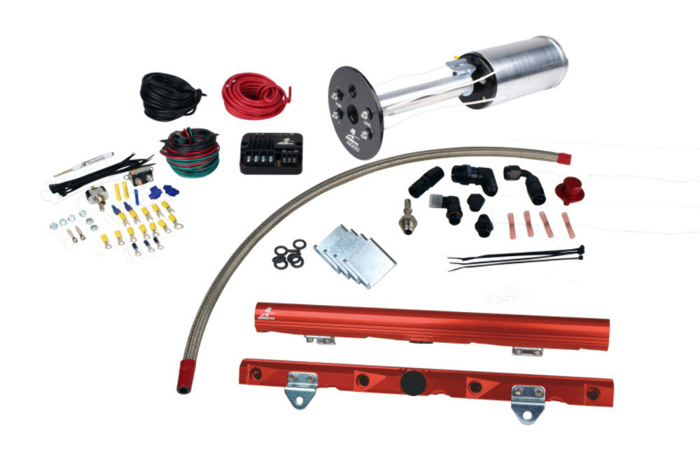 Aeromotive 17179 03-13 Corvette Stealth A1000 Street Fuel System w/LS7 FuelRails - Complete Fuel Systems Car Part People