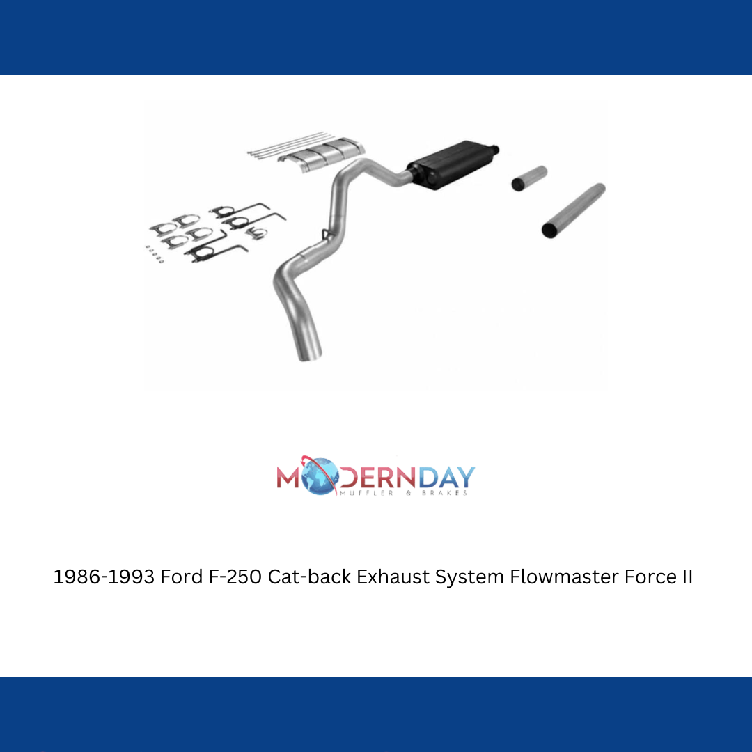1986-1993 Ford F-250 Cat-back Exhaust System Flowmaster Force II 17198