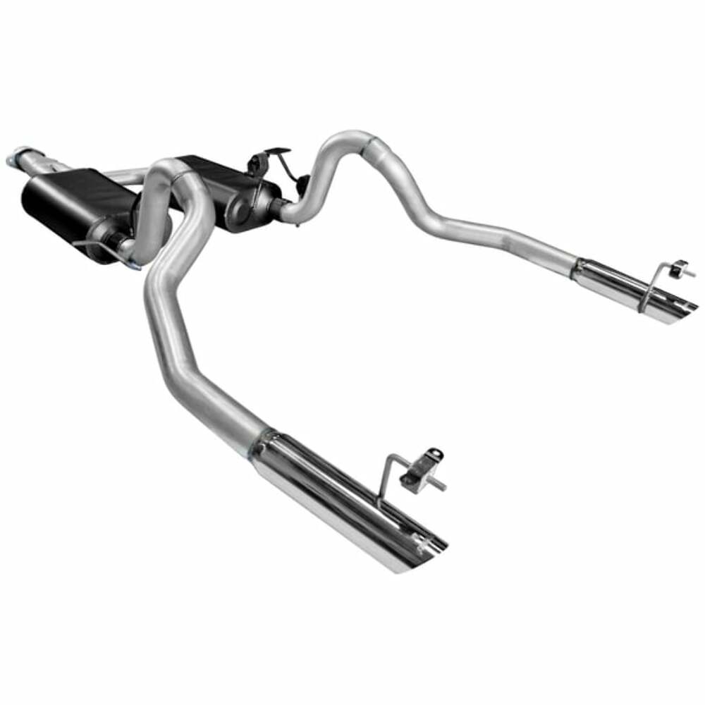 Fits 1999-2004 Ford Mustang; Flowmaster Force II Cat-back Exhaust System - 17275