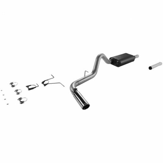 Flowmaster 17278 - 2000-2003 Dodge Dakota Cat-back Exhaust System Flowmaster Force II