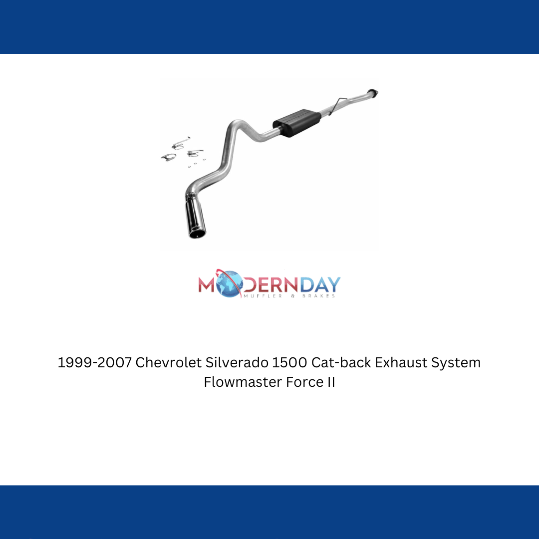 1999-2007 Chevrolet Silverado 1500 Cat-back Exhaust System Flowmaster Force II 17361