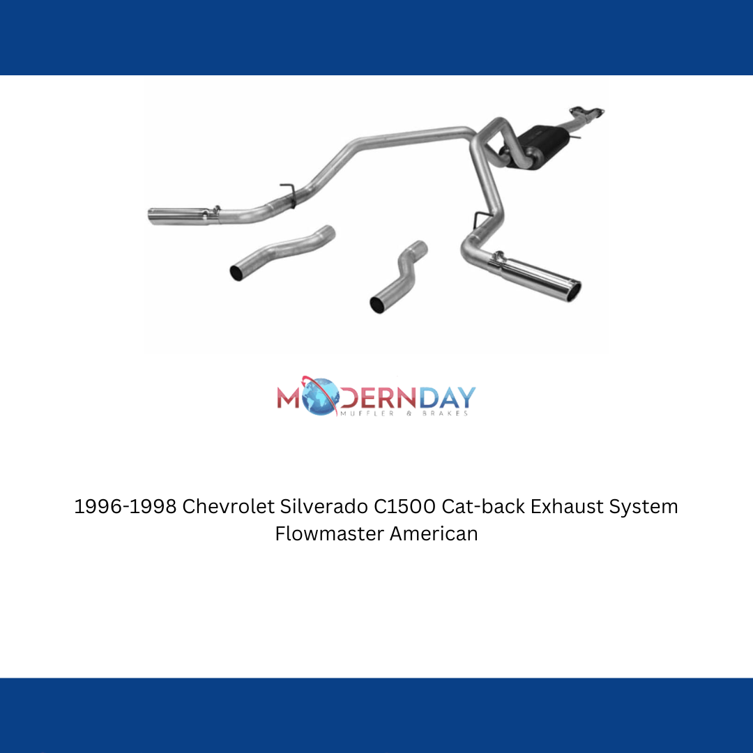 1996-1998 Chevrolet Silverado C1500 Cat-back Exhaust System Flowmaster American