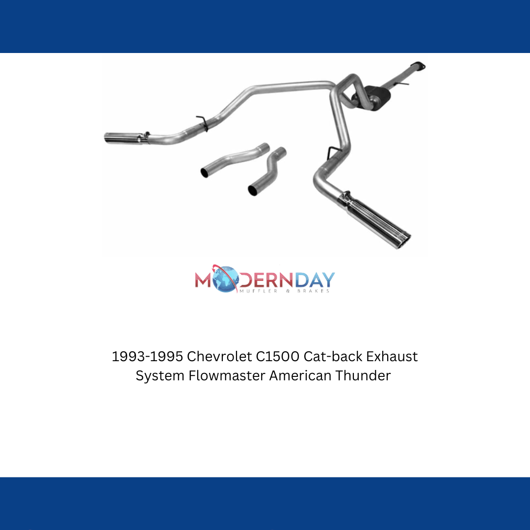 1993-1995 Chevrolet C1500 Cat-back Exhaust System Flowmaster American Thunder 17