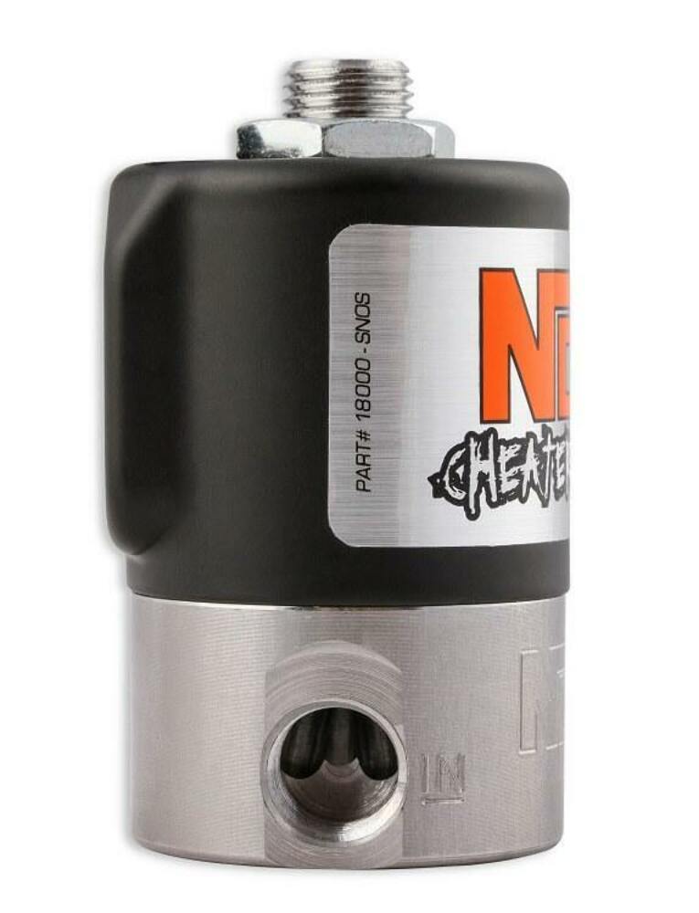 NOS Nitrous Solenoid - Black - 18000BNOS