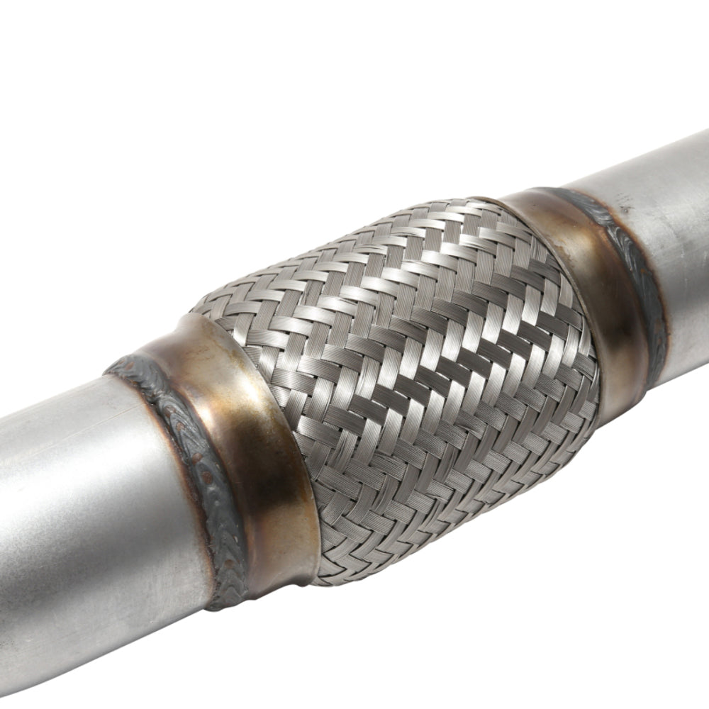 Fits 2015-23 Mustang 2.3L 3" High Flow Down Pipe w/High Flow Catalytic-1809 - Car Part People