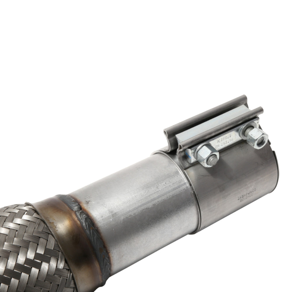 Fits 2015-23 Mustang 2.3L 3" High Flow Down Pipe w/High Flow Catalytic-1809 - Car Part People