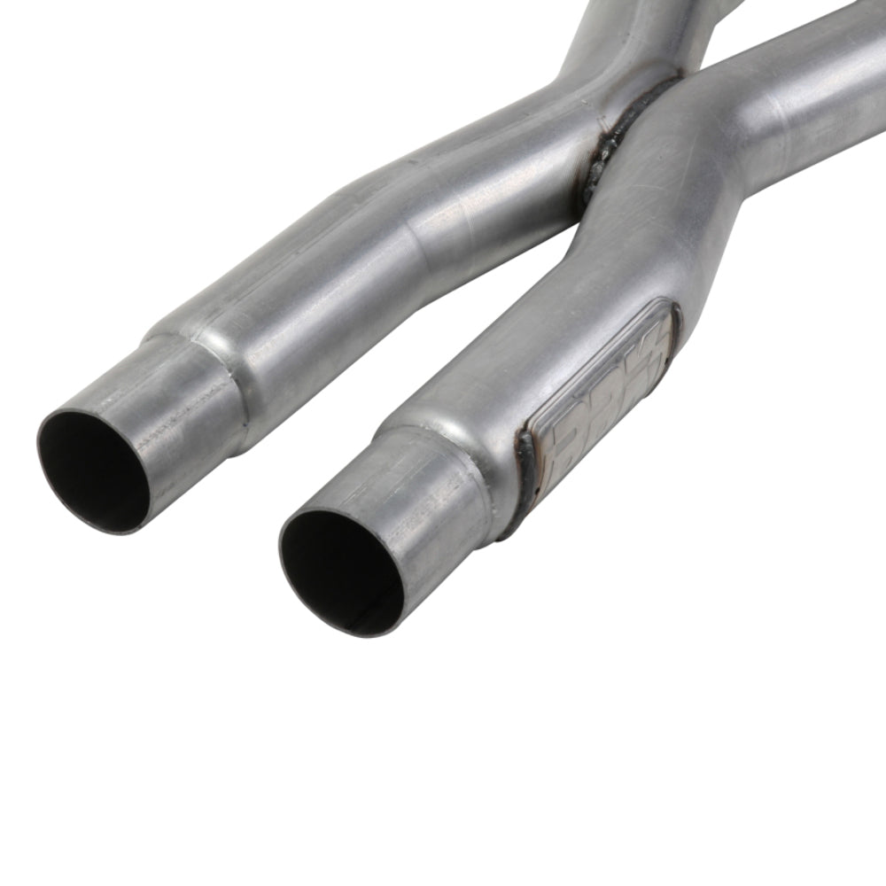 Fits 2015-2023 Ford Mustang 5.0 GT Resonator High Flow X Pipe-1818 - Car Part People