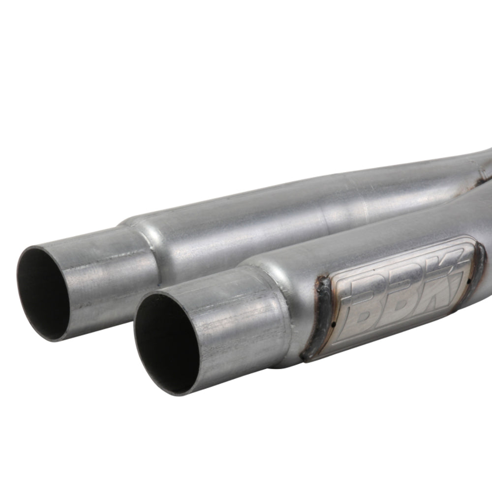 Fits 2015-2023 Ford Mustang 5.0 GT Resonator High Flow X Pipe-1818 - Car Part People