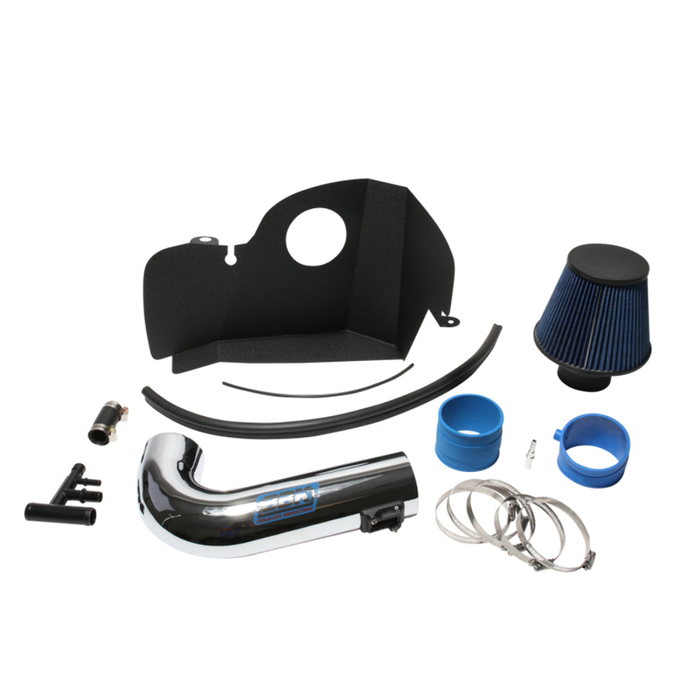 Fits 2015-2017 Mustang GT 5.0 Cold Air Intake Kit (Powder Chrome)-1847 - Car Part People