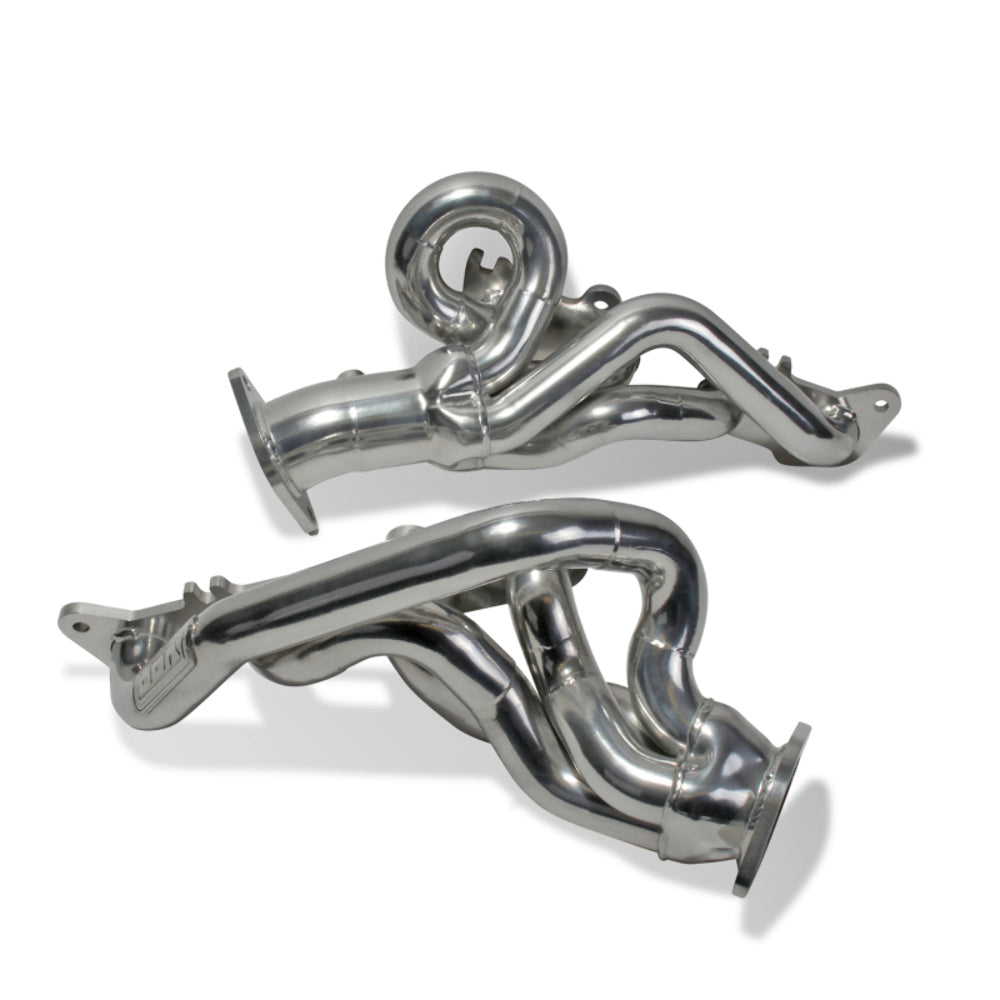 Fits 2015-2017 Mustang 5.0 GT 1-3/4 Tuned Length Shorty Headers-Silver-18480 - Car Part People