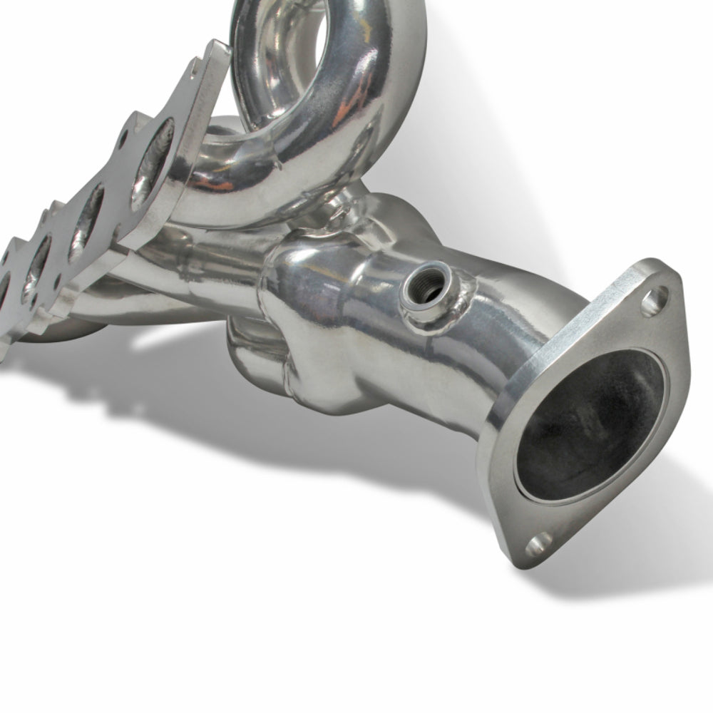Fits 2015-2017 Mustang 5.0 GT 1-3/4 Tuned Length Shorty Headers-Silver-18480 - Car Part People