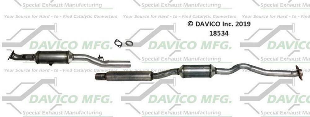 2012-2017 Mitsubishi Lancer Catalytic Converter 18534