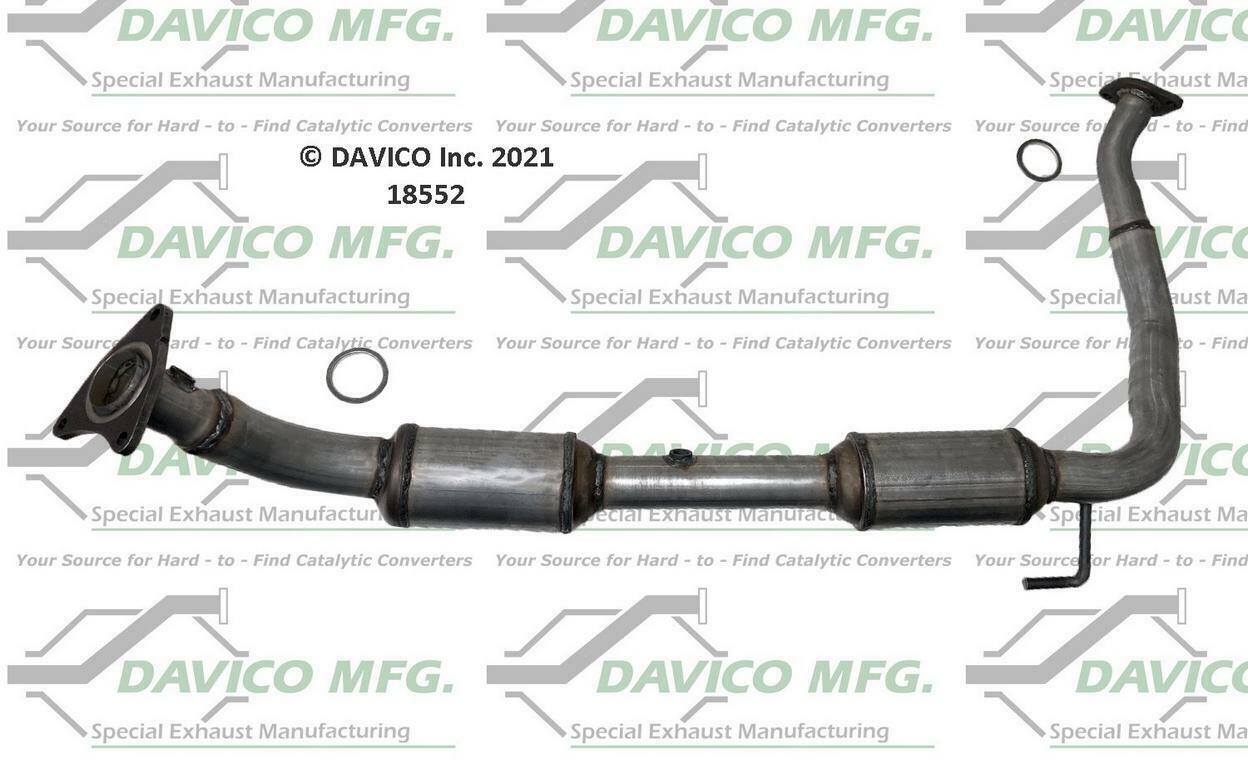 2008-2009 Toyota Sequoia Catalytic Converter 18552