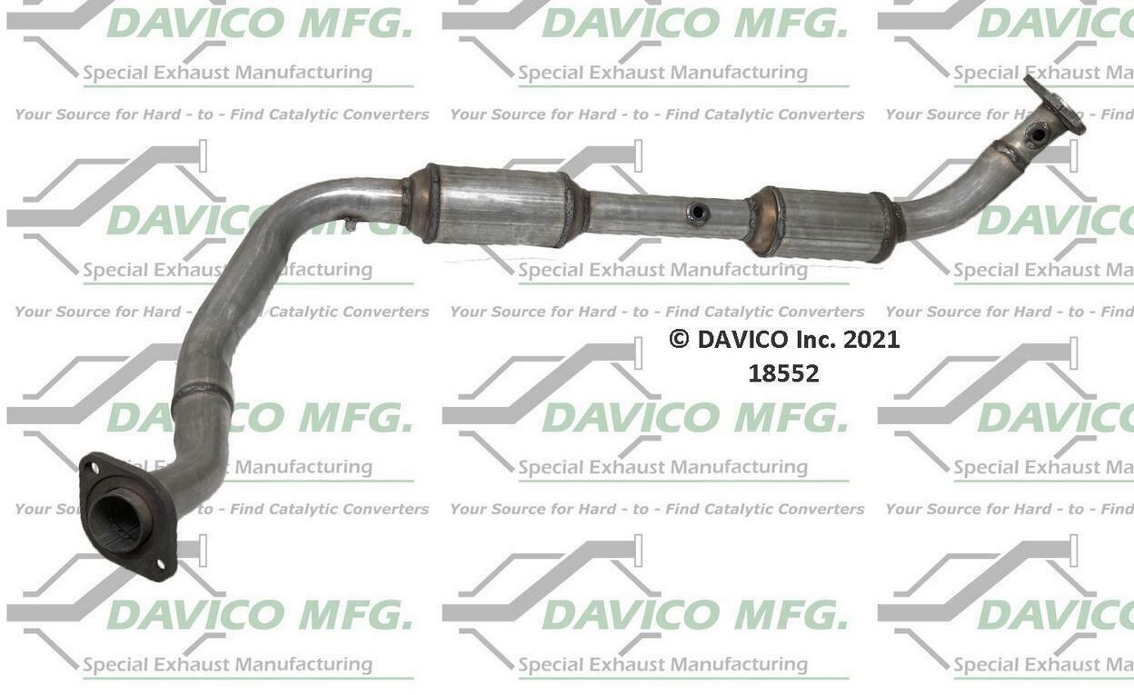 2008-2009 Toyota Sequoia Catalytic Converter 18552