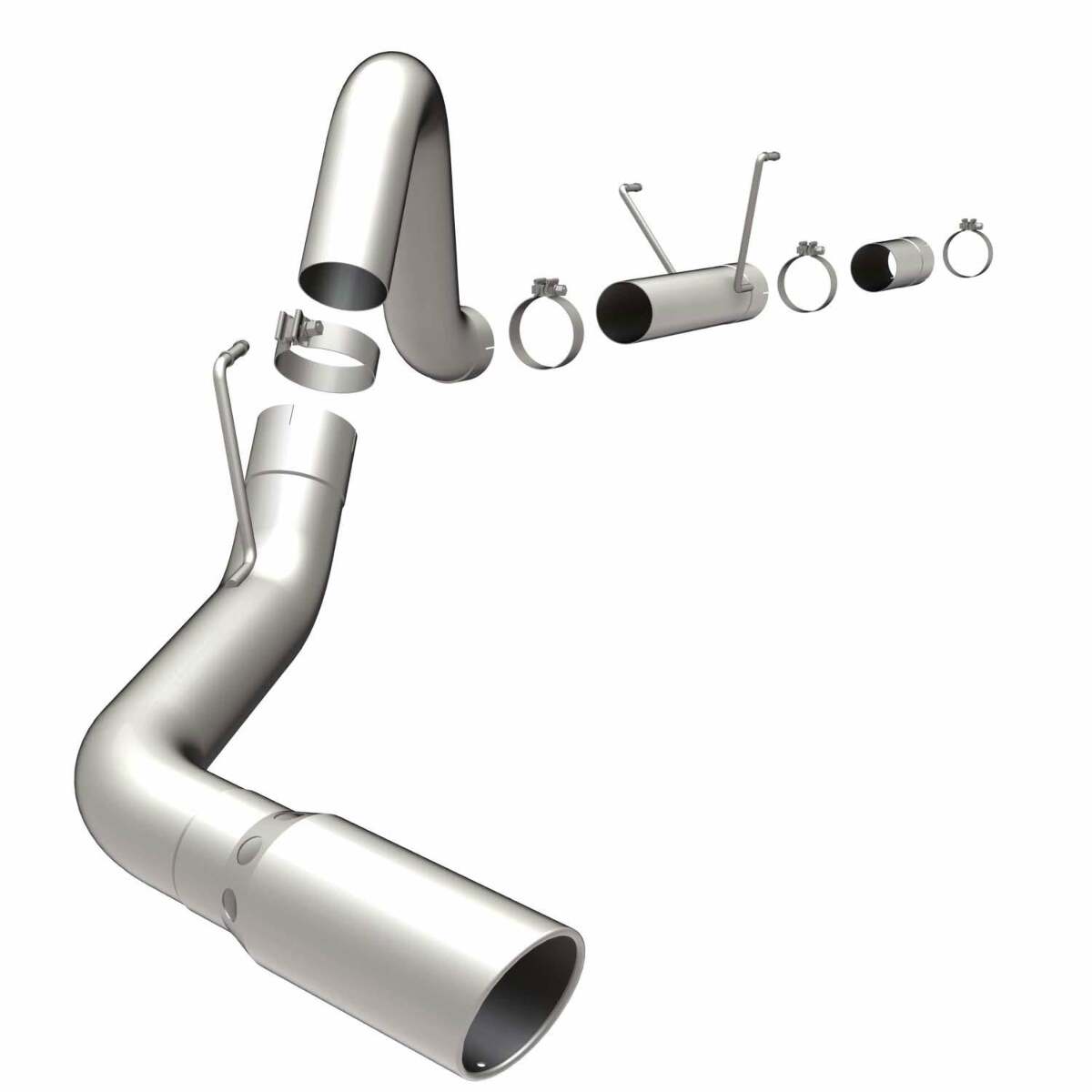 Aluminized Pro Series Diesel 4in. Filter-Back 18917 Magnaflow - Filter Back Exhaust Car Part People