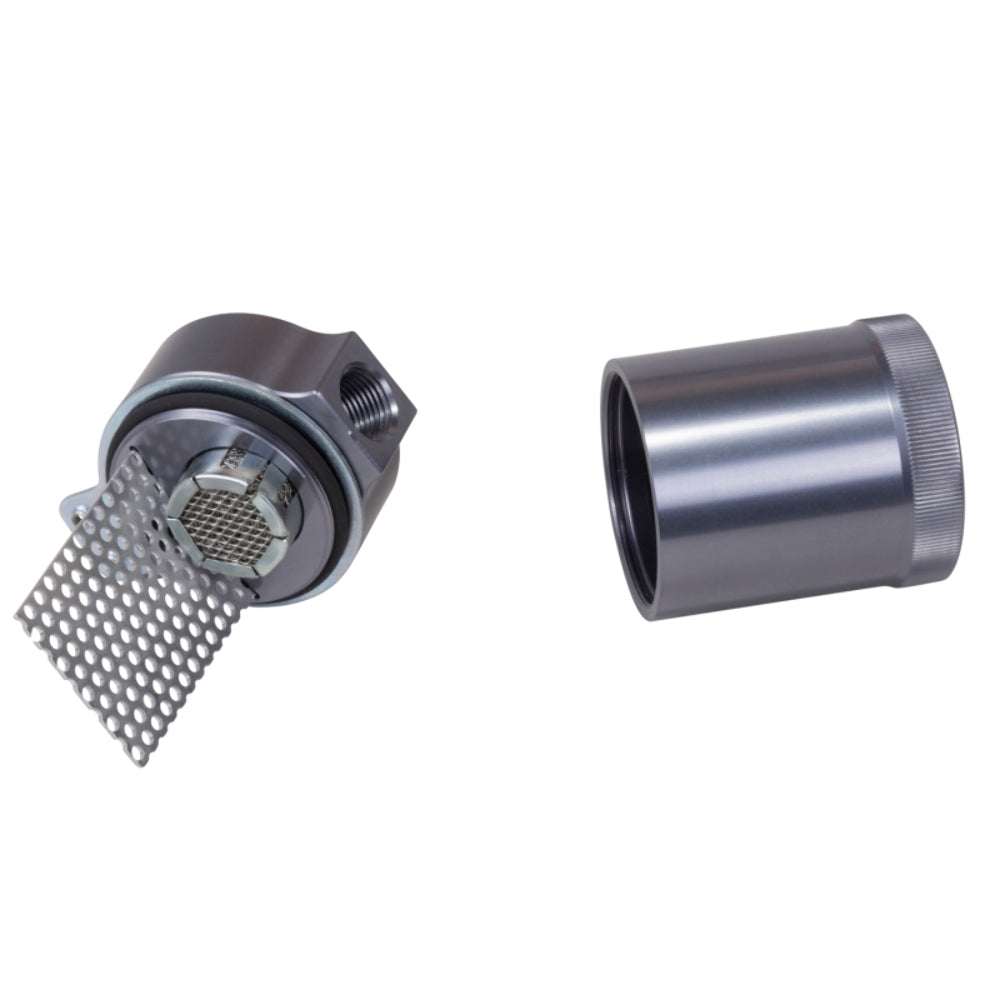 Fits 2005-2010 Mustang V6 Cnc Billet Aluminum Oil Separator Kit-1895